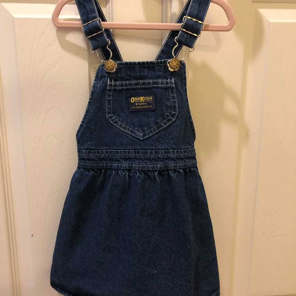 OshKosh denim overall dress VINTAGE